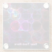 デジタルキャビテーション ガラスコースター (裏面)