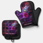 デジタルキャビテーション 鍋つかみ&鍋敷きセット (正面/裏面)