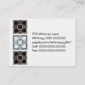 デジタルキルトの名刺 名刺 (裏面)