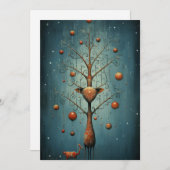 デジタルクリスマスカード – オンラインクリスマスカード シーズンカード (正面/裏面)