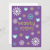 デジタルグリーティングカード「美しいママ」 サンキューカード (正面/裏面)