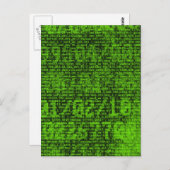 デジタルグリーン ポストカード (正面/裏面)