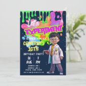 デジタルグローサイエンスSTEM実験ダウンロード可能 招待状 (スタンド正面)