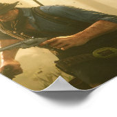 デジタルゲーム概念イラストレーション ポスター (角)