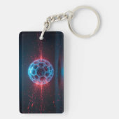 デジタルコア：未来的エネルギー圏爆発 キーホルダー (裏面)