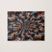 デジタルコンピュータアート抽象芸術モダン難しい ジグソーパズル (横)