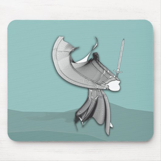 デジタルサムライ マウスパッド (正面)