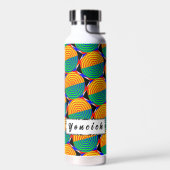 デジタルサンライズ(Digital Sunrise by Kenneth Yoncich) ウォーターボトル (左面)