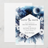 デジタルシック結婚ムーンライト セーブザデート (正面/裏面)