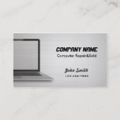 デジタルシルバーコンピューター修理販売名刺 名刺 (正面)