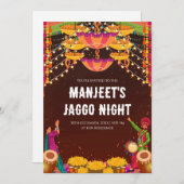 デジタルジャゴナイト招待ジャゴ招待状 招待状 (正面/裏面)