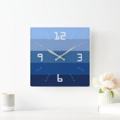 デジタルジーンズ スクエア壁時計 (ホーム)