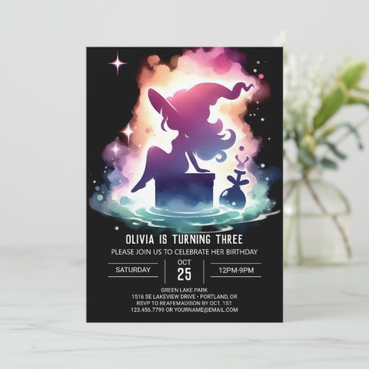 デジタルスイートウィザード誕生日 招待状 (スタンド正面)