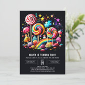 デジタルスウィートワンダーランド誕生日 招待状 (スタンド正面)