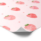 デジタルストロベリープリント ポスター (角)