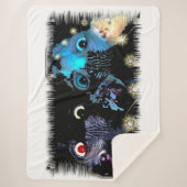 デジタルスフィンクス猫 シェルパブランケット (正面)