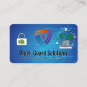 デジタルセキュリティ | ソフトウェア保護 名刺 (正面)