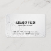 デジタルセキュリティ | ソフトウェア保護 名刺 (裏面)