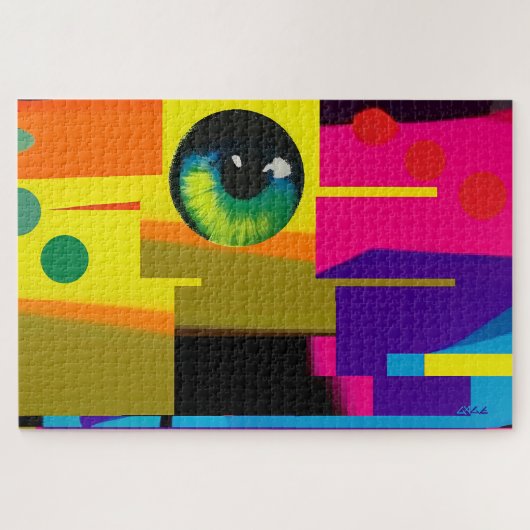 デジタルソルトケンゲージ超現実主義 ジグソーパズル (横)