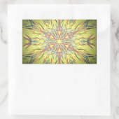 デジタルタペストリーのシール 長方形シール (バッグ)