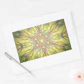 デジタルタペストリーのシール 長方形シール (封筒)