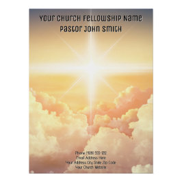 デジタルダウンロードクリスチャン天雲教会 ポスター