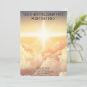 デジタルダウンロードクリスチャン天雲教会 招待状 (スタンド正面)