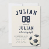 デジタルダウンロードスポーツパーティー招待状 招待状 (正面)