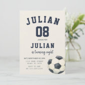 デジタルダウンロードスポーツパーティー招待状 招待状 (スタンド正面)