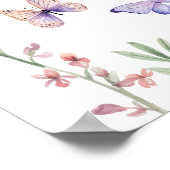 デジタルダウンロードブライダルシャワーウェルカムサイン ポスター (角)