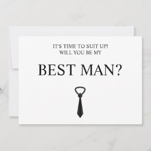 デジタルダウンロードGroomsmanカード、Groomsmen 最高の & 招待状