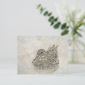 デジタルダックアート ポストカード (スタンド正面)