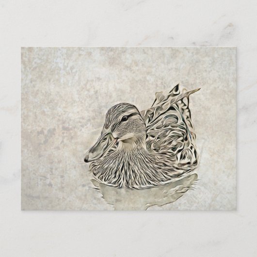 デジタルダックアート ポストカード (正面)