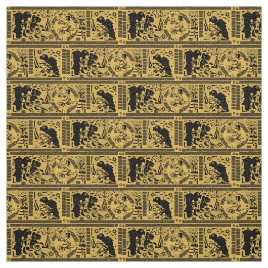 デジタルチェロキー布 ファブリック (見本)