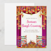 デジタルチュラ招待状 & バングル式の招待状 招待状 (正面/裏面)