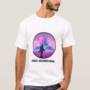 デジタルデザートワンダラーDJ Tシャツ