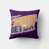 デジタルデトックスからの挨拶 クッション (裏面)