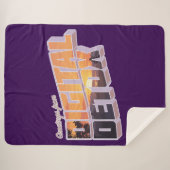 デジタルデトックスからの挨拶 シェルパブランケット (正面(横))