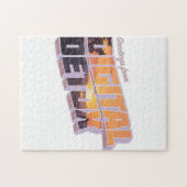 デジタルデトックスからの挨拶 ジグソーパズル (横)