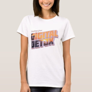 デジタルデトックスからの挨拶 Tシャツ