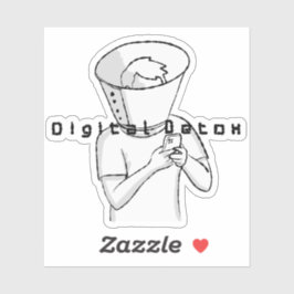 デジタルデトックストリートメント シール