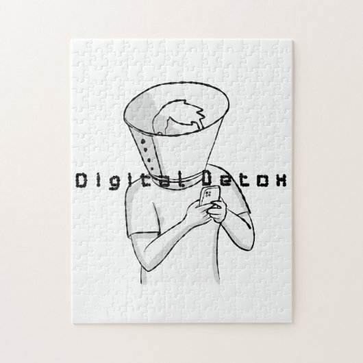 デジタルデトックストリートメント ジグソーパズル (縦)