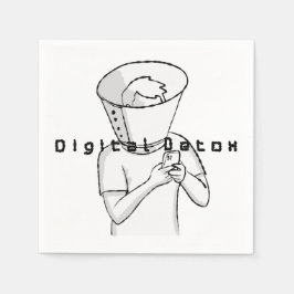 デジタルデトックストリートメント スタンダードカクテルナプキン