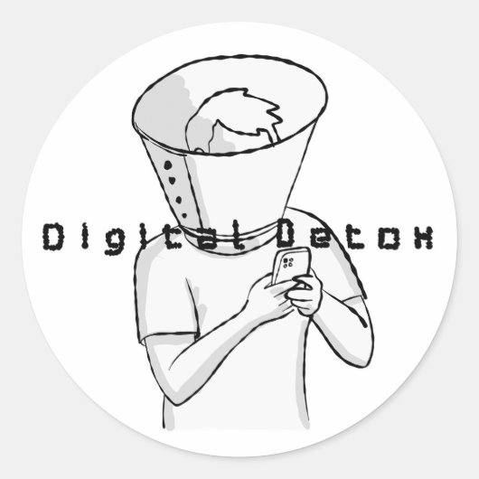 デジタルデトックストリートメント ラウンドシール (正面)