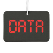 デジタルデータ カーエアーフレッシュナー (裏面)