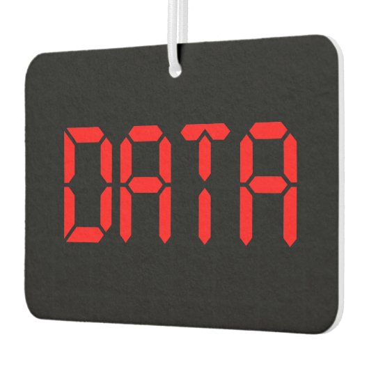 デジタルデータ カーエアーフレッシュナー (左)