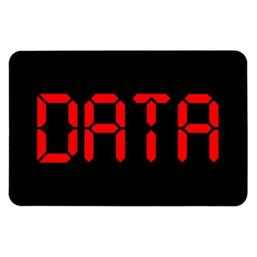 デジタルデータ マグネット (横)