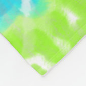 デジタルネオン絞り染め フリースブランケット (角)
