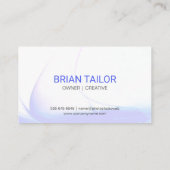 デジタルネットワークロゴ名刺 名刺 (裏面)