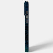 「デジタルネットワーク・アブストラクト」Tech iPhone 15 Pro Max  Case-Mate iPhoneケース (裏面 / 左)